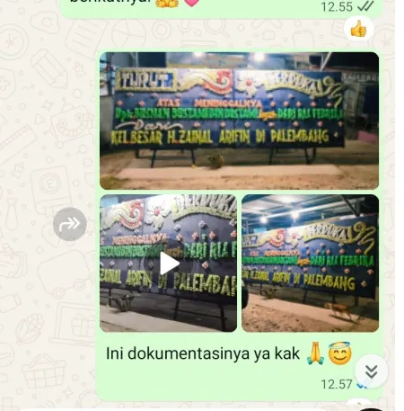 Pengiriman Papan Bunga Duka Karangrejo Kutoarjo