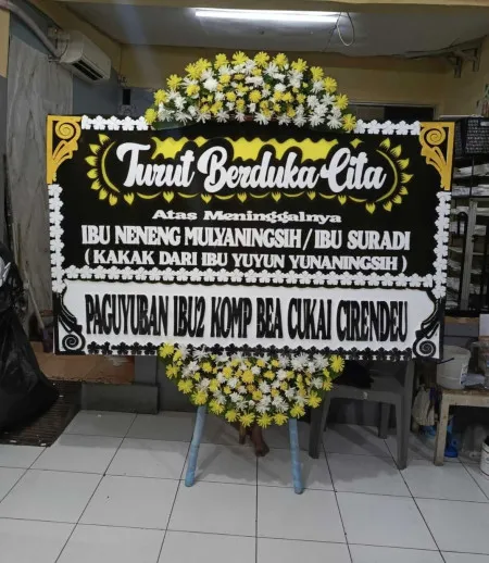 Papan Bunga Duka Karangrejo Kutoarjo